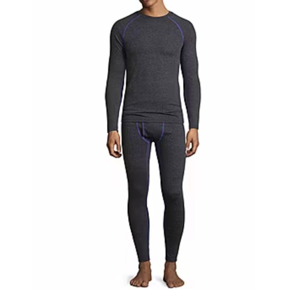 Fruit Of The Loom Gray Men's Signature Breathable Mesh Terminal Set Size XL